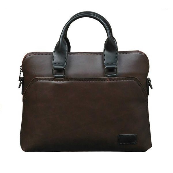 

men leather briefcase woman lapmens bag office bags for man messenger bolso hombre computer handbags sac homme1