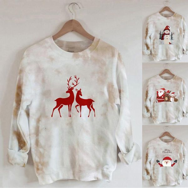 

women's hoodies & sweatshirts printed pullover round neck long sleeve loose casual sweatershirt streetwear print sweatshirt oversized #, Black