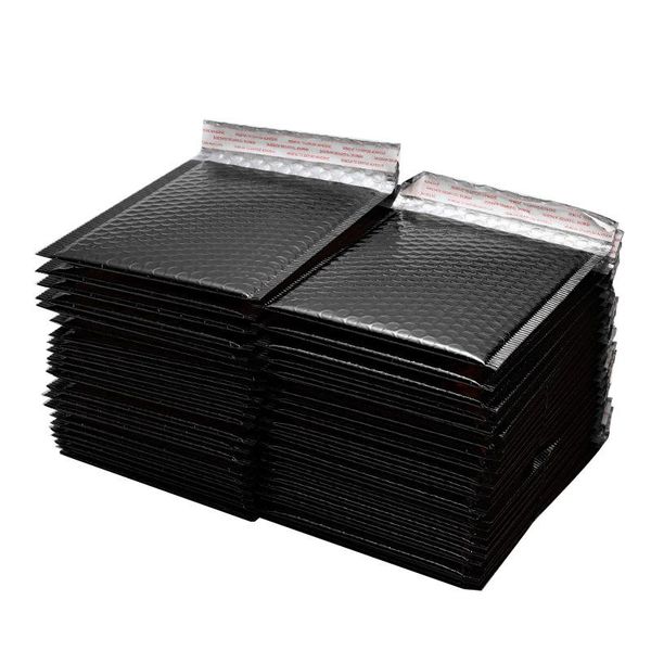 

gift wrap 50pcs /lot 150x180mm gold paper bubble padded mailers envelopes bag mailing envelope packaging bags
