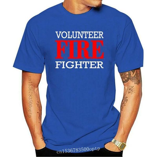 

men's t-shirts 2021 fashion firefighter volunteer fire rescue thin red line department tshirt t shirt double side tee, White;black