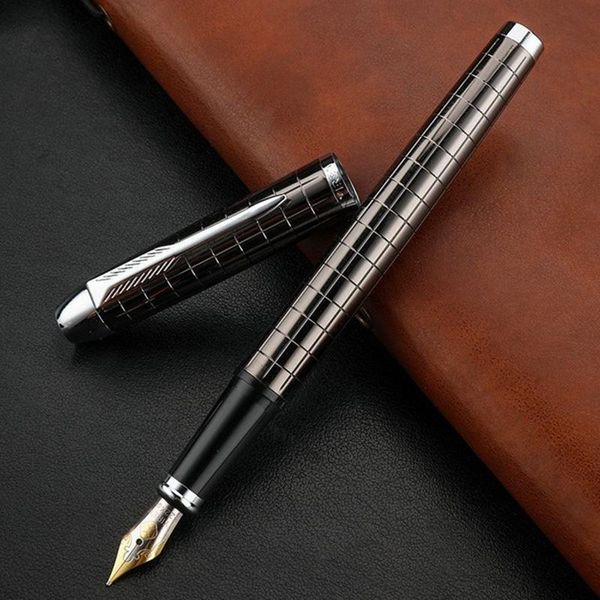 

fountain pens 1pc luxury metal pen business writing signing calligraphy ink office&school stationary supplies 03925