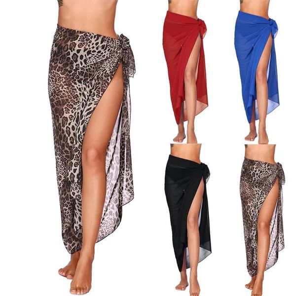 

women's swimwear bikini chiffon pareo scarf beach cover up wrap kaftan sarong beachwear swimming bathing suit women, White;black