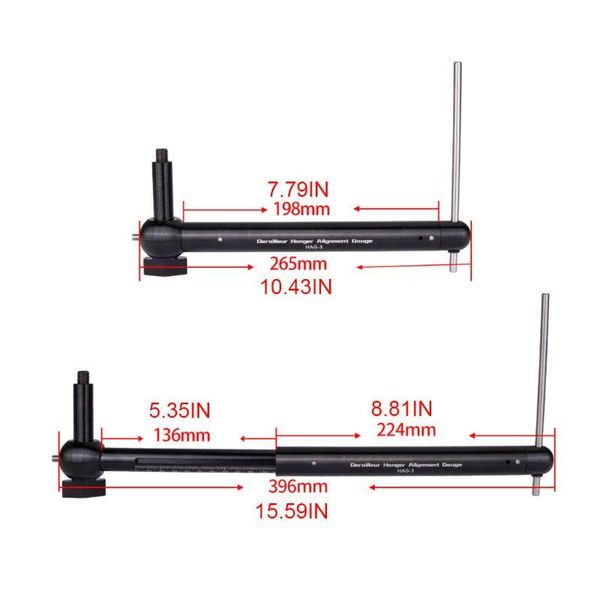 

tools 57ed professional bicycle rear derailleur hook hanger alignment gauge corrector measure straighten dropout lifting mtb mountain