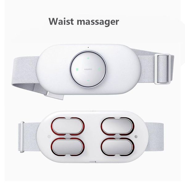 

full body massager smart electric back and neck ems infrared heating relieves lumbar muscle strain wireless for relief pain