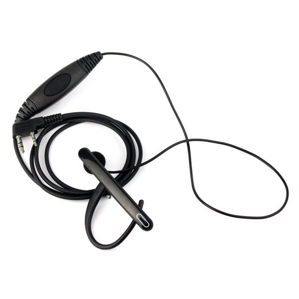 

other vehicle tools 2-pin ear bar earpiece mic pheadset for kenwood/baofeng/tyt/ wouxun radio