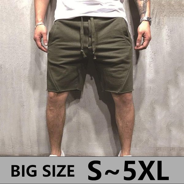 

running shorts men's summer casual loose muscle aesthetics sports sweatpants fitness gym clothing male beach workout short pants, Black;blue