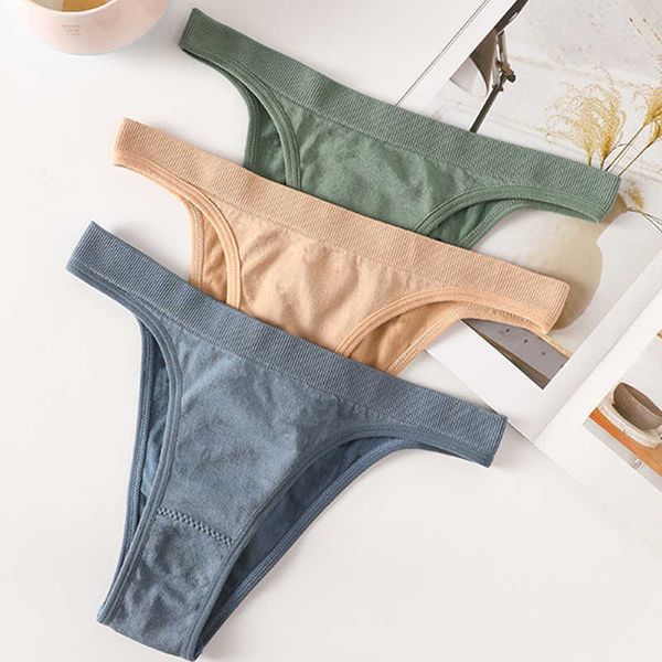 

women thong panties g-string underwear female underpants seamless cotton ladies briefs lingerie pantys, Black;white
