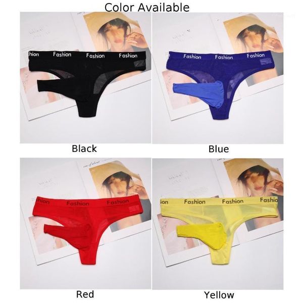 Cuecas homens rendas transparente roupa interior sexy sissy bugle bolsa briefs longo pênis saco tanga calcinha sólida pornô lingerie ultra-fino boxer