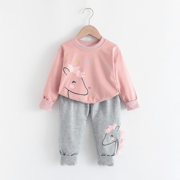 

clothing sets spring autumn tracksuit boy girl set casual long sleeve pullover oufit infant clothes baby pants 1 2 3 4 years, White