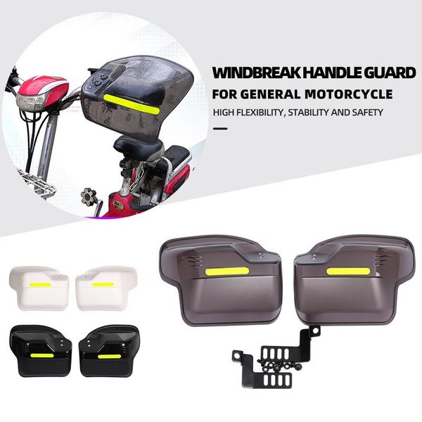 

universal 22mm 28mm motorcycle enlarged hand guard handguard shield windproof protectors for electric bicycle motorbike scooter handlebars