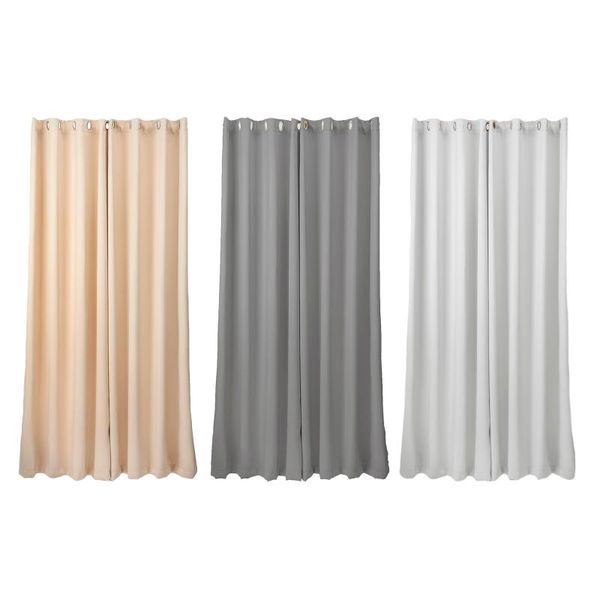 

curtain & drapes solid outdoor grommet thermal insulated outside drape for lanai