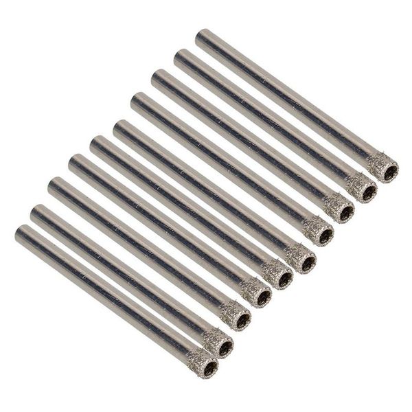 

professional drill bits 4mm diamond coated hole saw glass driller tile marble granite pack of 10