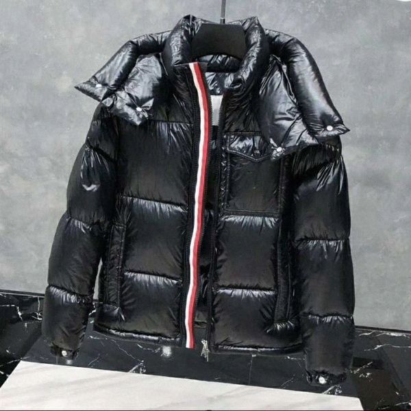 

women coats winter hooded jackets mens down monclair jacket man parkas men coat casual doudoune downs parka clothing feather outwear keep wa, Black