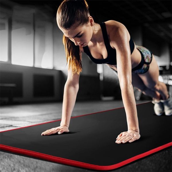 

anti-slip thicken gym fitness exercise sport pilates yoga mat cushion carpet