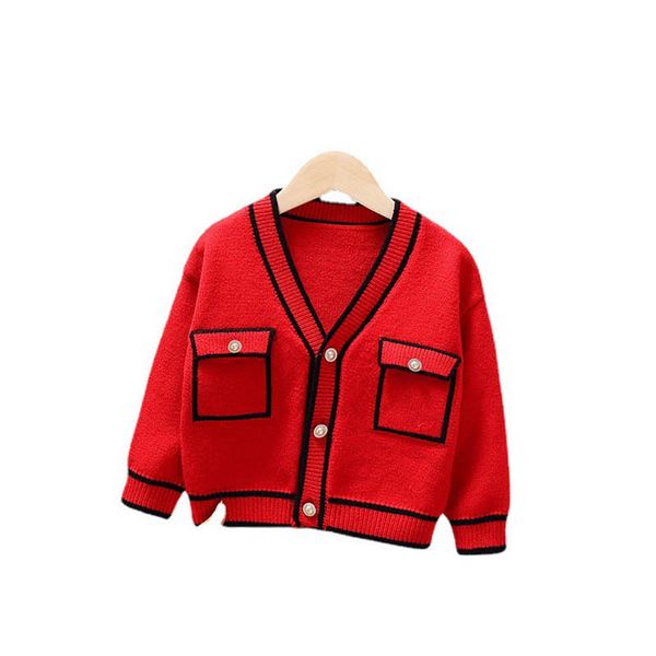 

girls cardigan kids coats baby outerwear cotton crochet knitting patterns children sweaters autumn winter clothing jackets toddler clothes, Blue