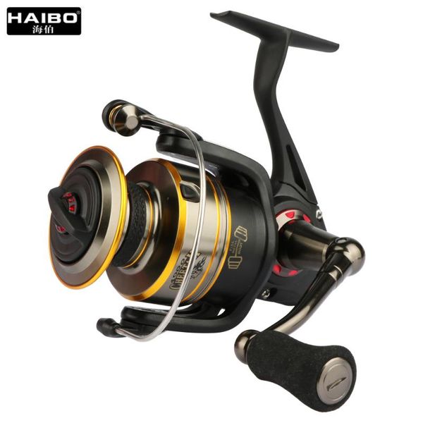 

haibo brand fishing reel spinning max drag 8kg 6+1 ball bearing for lure equipment baitcasting reels