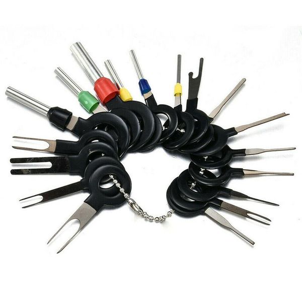 

automotive repair kits 26pcs terminal removal tool car electrical wiring crimp connector pin extractor tools