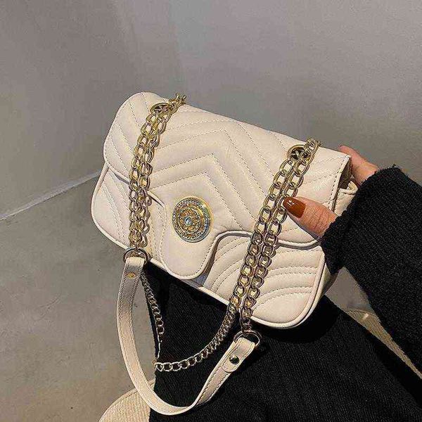 

this year's popular bag 2021 women's summer versatile chain menger single shoulder small square