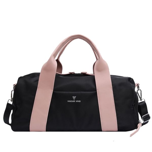 

shoes dry and wet separation sports female yoga fitness bag large capacity travel training gym accessories women bag