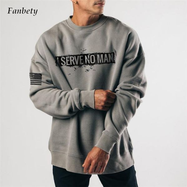 

men's hoodies & sweatshirts fashion streetwear mens clohting vintage o-neck pullover casual 2021 autumn winter loose long sleeve sweat, Black