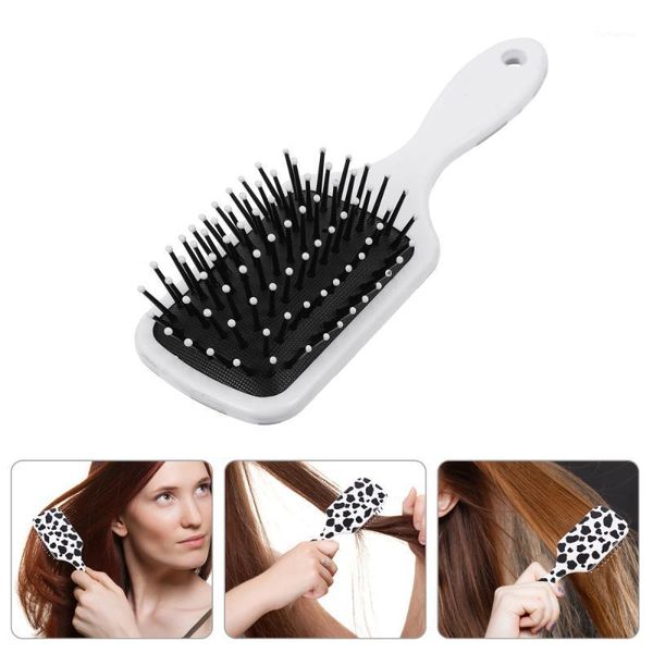 

airbag comb hair brush scalp styling fashion cow professional1, Silver