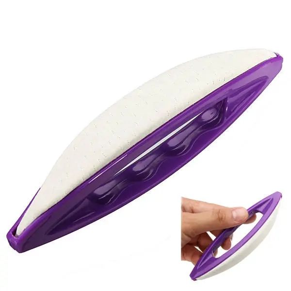 

professional nail art tools polishing sheepskin buffing brush, Yellow