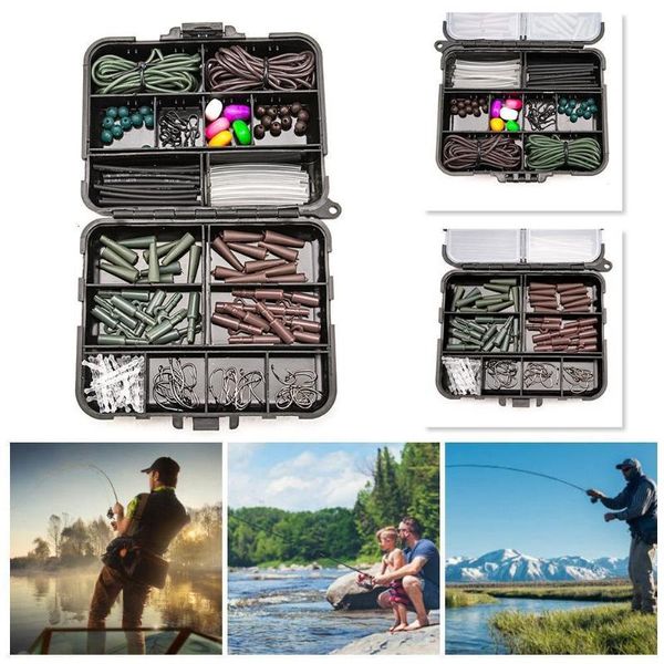 

large capacity fishing gear accessories waterproof box sub-box hook tackle storage tool supplies r1p9