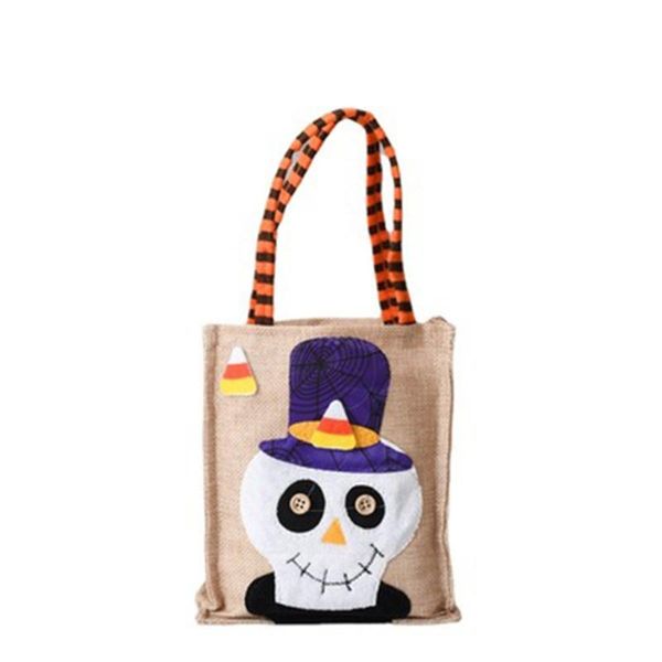 

gift wrap halloween children's party candy storage bag handbag trick or treat begging tote