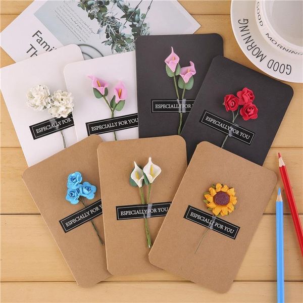 

greeting cards 1 set card paper thank you with envelopes valentine love postcard party wedding invitations letter holiday gifts