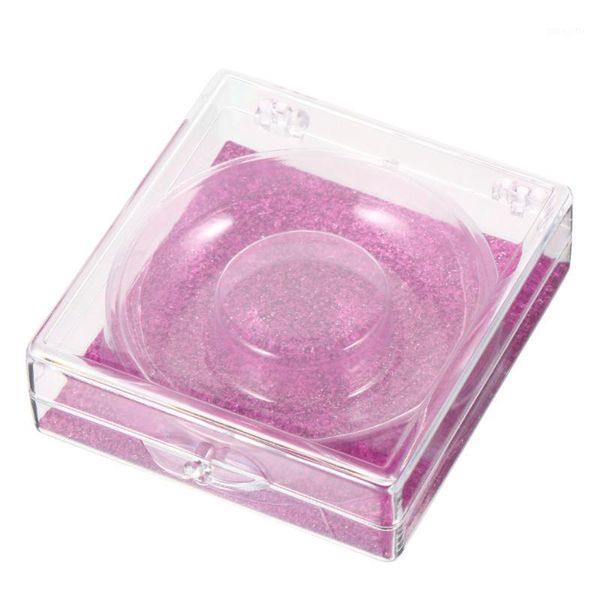 

6pcs empty lash case eyelash storage box false lashes holder tray1
