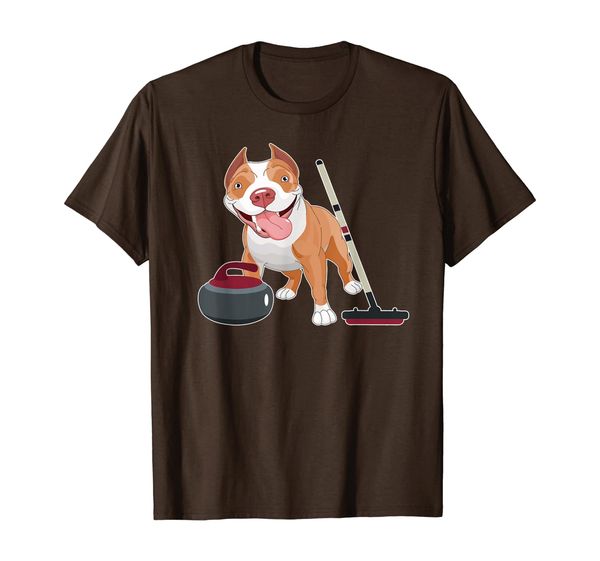 

Curling Dog Costume Funny Curling Stone Lover Gift T-Shirt, Mainly pictures