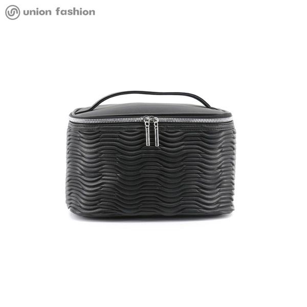 

cosmetic bags & cases wholesale custom make up bag black pvc material women trave
