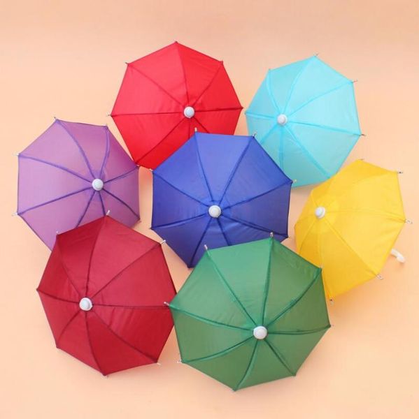 

umbrellas creative kids toys multicolor decorative pography props cartoon mini simulation umbrella lx4398
