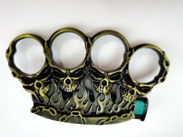 

wepon self defense finger tiger ring hand clasp fist four brace i7fa