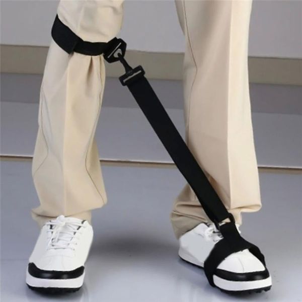 

golf training aids leg posture correction support belt swing strap for beginners
