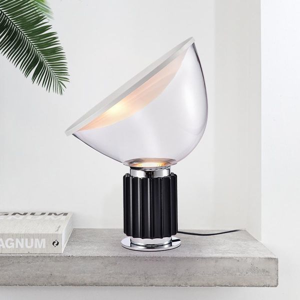 

table lamps nordic glass led lamp for living study room reading decoration simple bedroom bedside desk indoor lighting