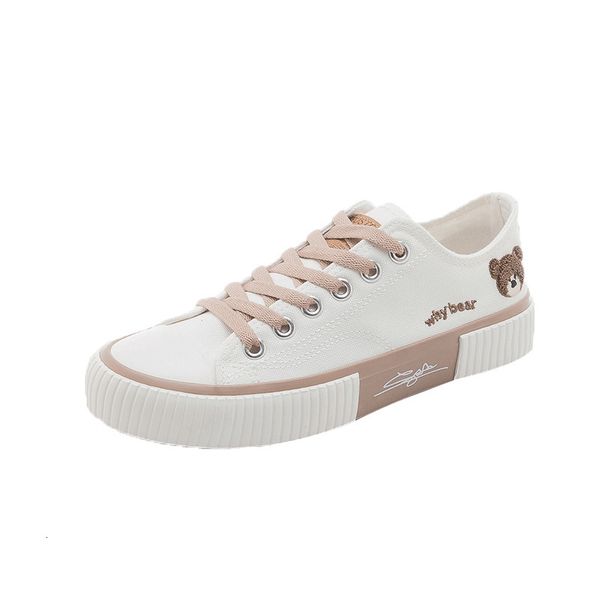 

dress shoes bear canvas for women spring korean board female students 8g8k, Black
