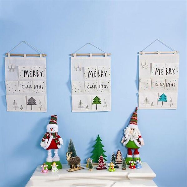 

storage boxes & bins christmas tree fabric hanging bag creative organizers non-woven for decoration supplies