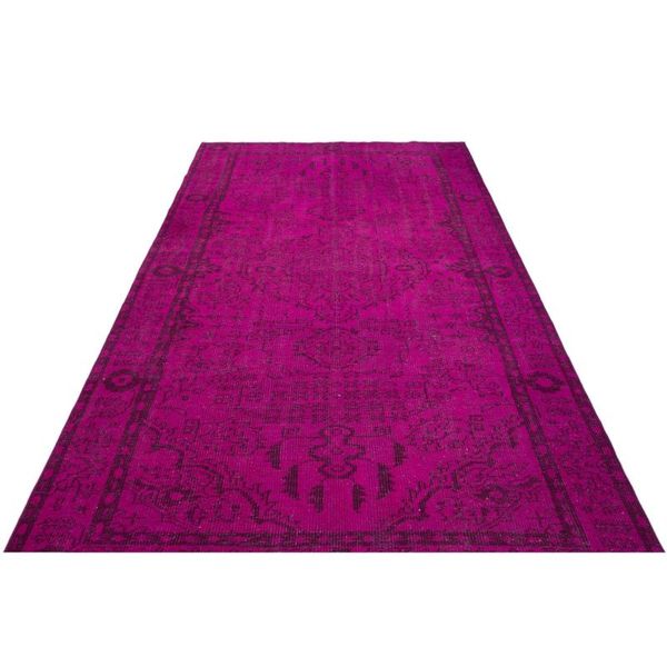 

carpets fuschia real handmade wool rug, unique area rug livingroom bedroom kitchen 1327