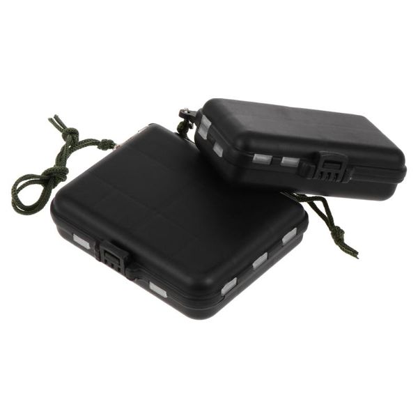 

fishing accessories 2pcs tackle boxes accessory container lure storage case