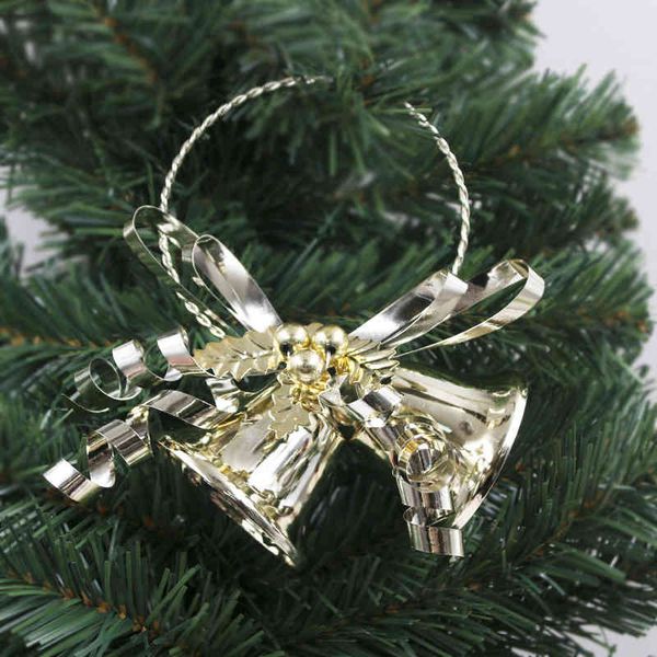 

iron decoration products creative tree pendant christmas opening bell