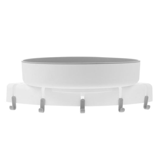 

hooks & rails 1pc practical storage shelf punch stand sundries organizer