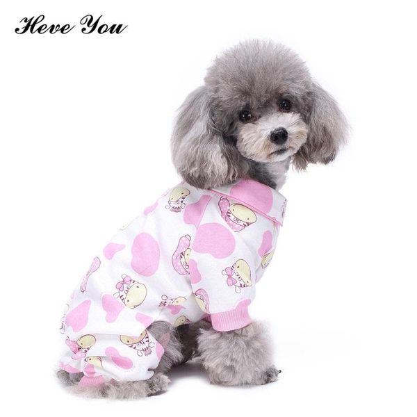 

heve you jumpsuits cute lapel pet clothes for dogs chihuahua small dog clothing pajamas puppy cat products xs~xl apparel
