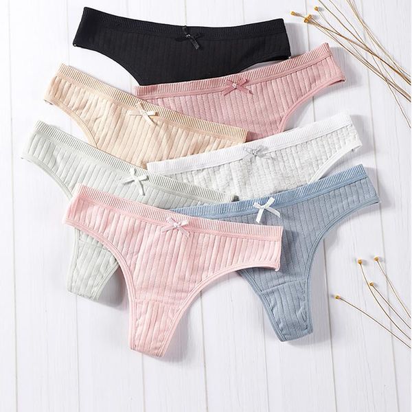 

women's panties underwear women cotton woman thong black g-strings thongs lingerie bikini, Black;pink