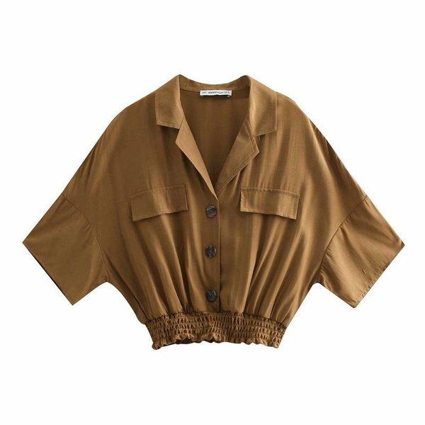 

women's jackets bb45-9180 european and american fashion short blouse, Black;brown