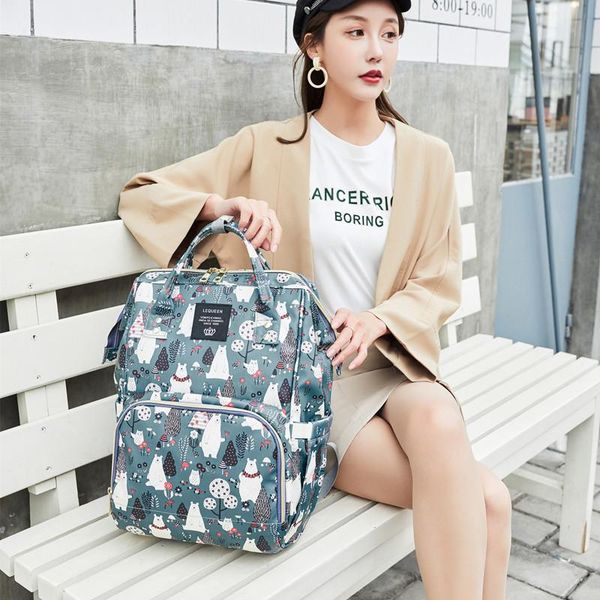 

diaper bags lequeen casual bag multi-function large capacity shoulder maternity package mommy fashion portable mother's