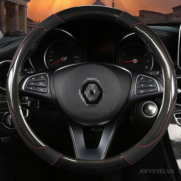 

Steering Wheel Covers Car Cover For Captur Duster Megane 2/3 Clio Logan Laguna 2 Kadjar Scenic Accessories