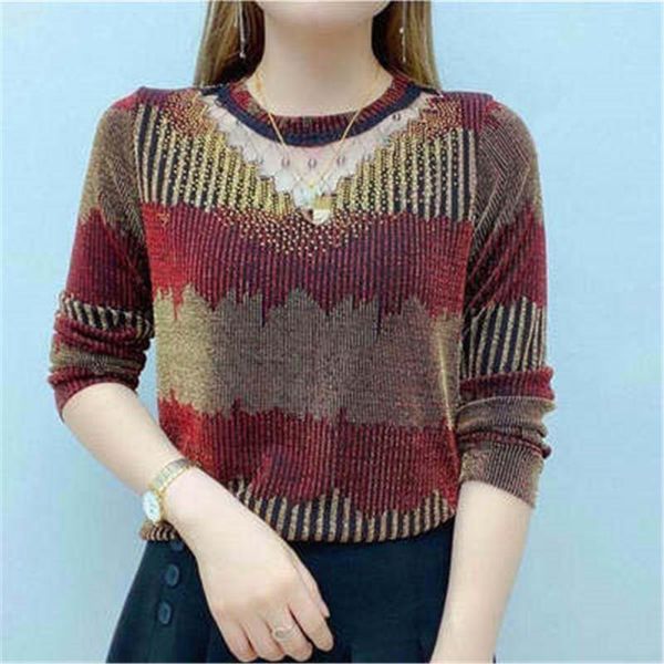 

women's sweaters autumn clothing loose blusas ropa de mujer korean fashion women blouse winter large size silk lace shirt, White;black