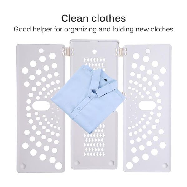 

kids magic clothes folder t shirts jumpers organizer fold save time quick folding board holder hooks & rails