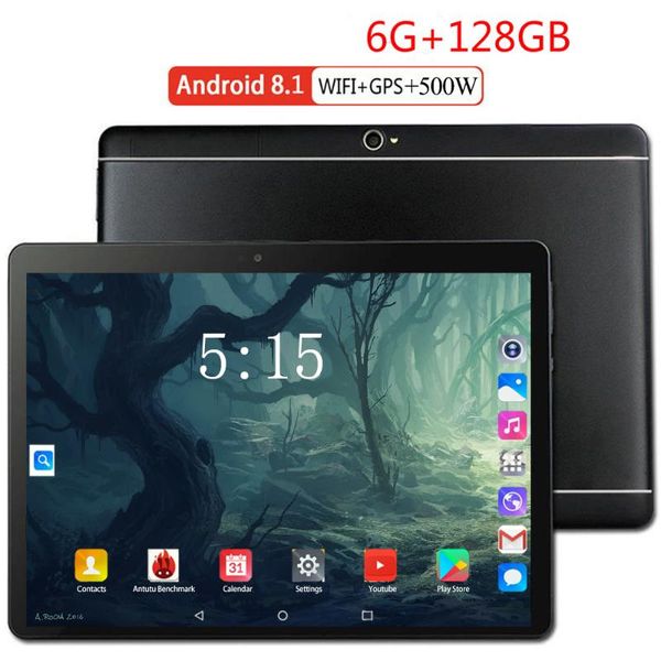 

tablet pc 2021 android 9.0 4g fdd lte 10 inch octa core ram 6gb rom 128gb smart phone wifi for kids gift